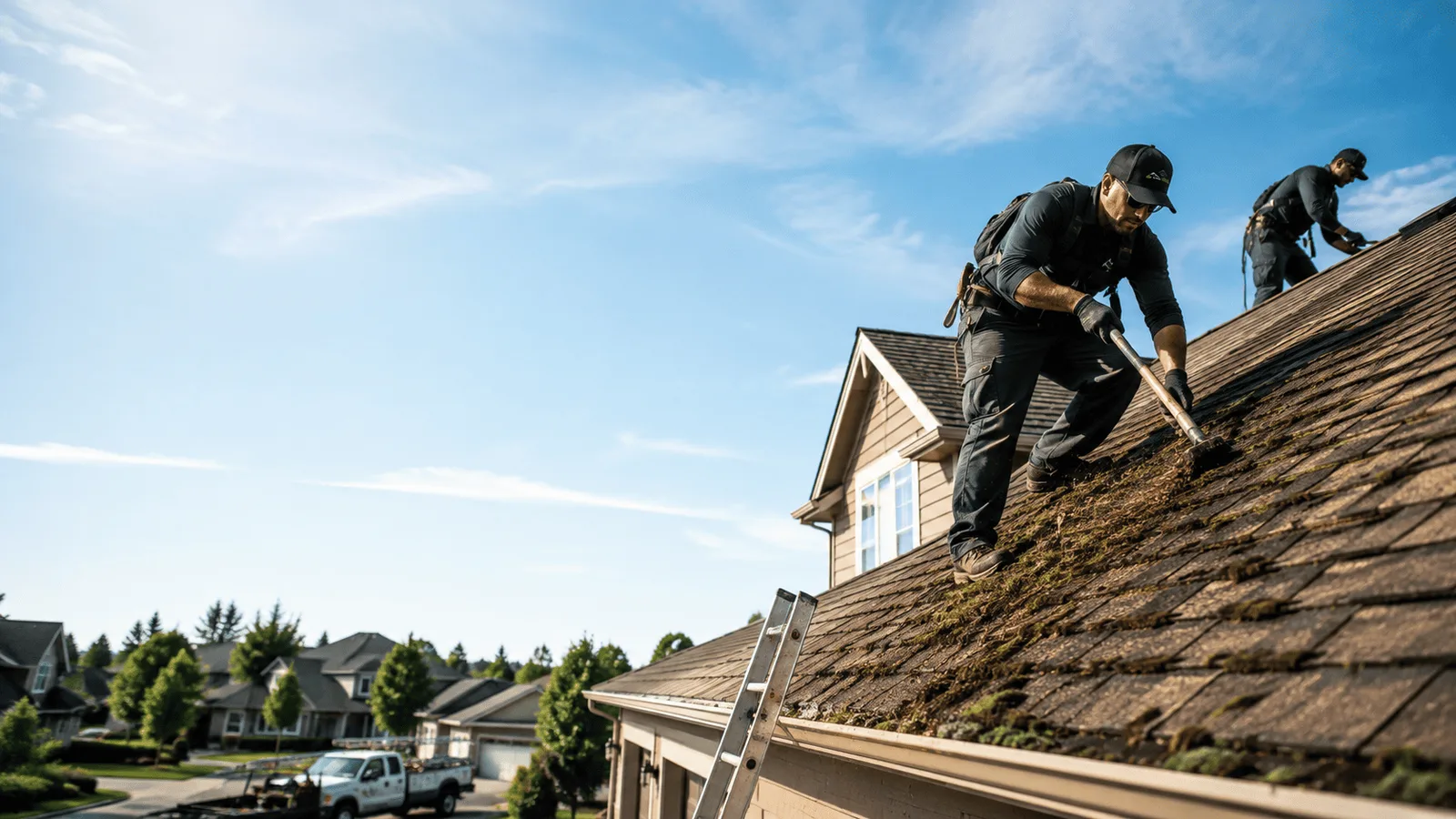 Roof Moss Removal in Auburn, KY near me